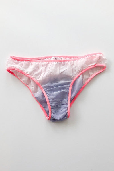 Basic Sheer Gradient Panty w/ Trim - DestGlow