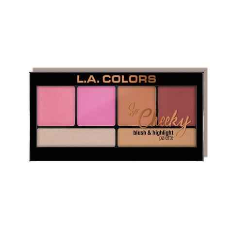 L.A. COLORS So Cheeky Blush & Highlighter - Pink & Playful