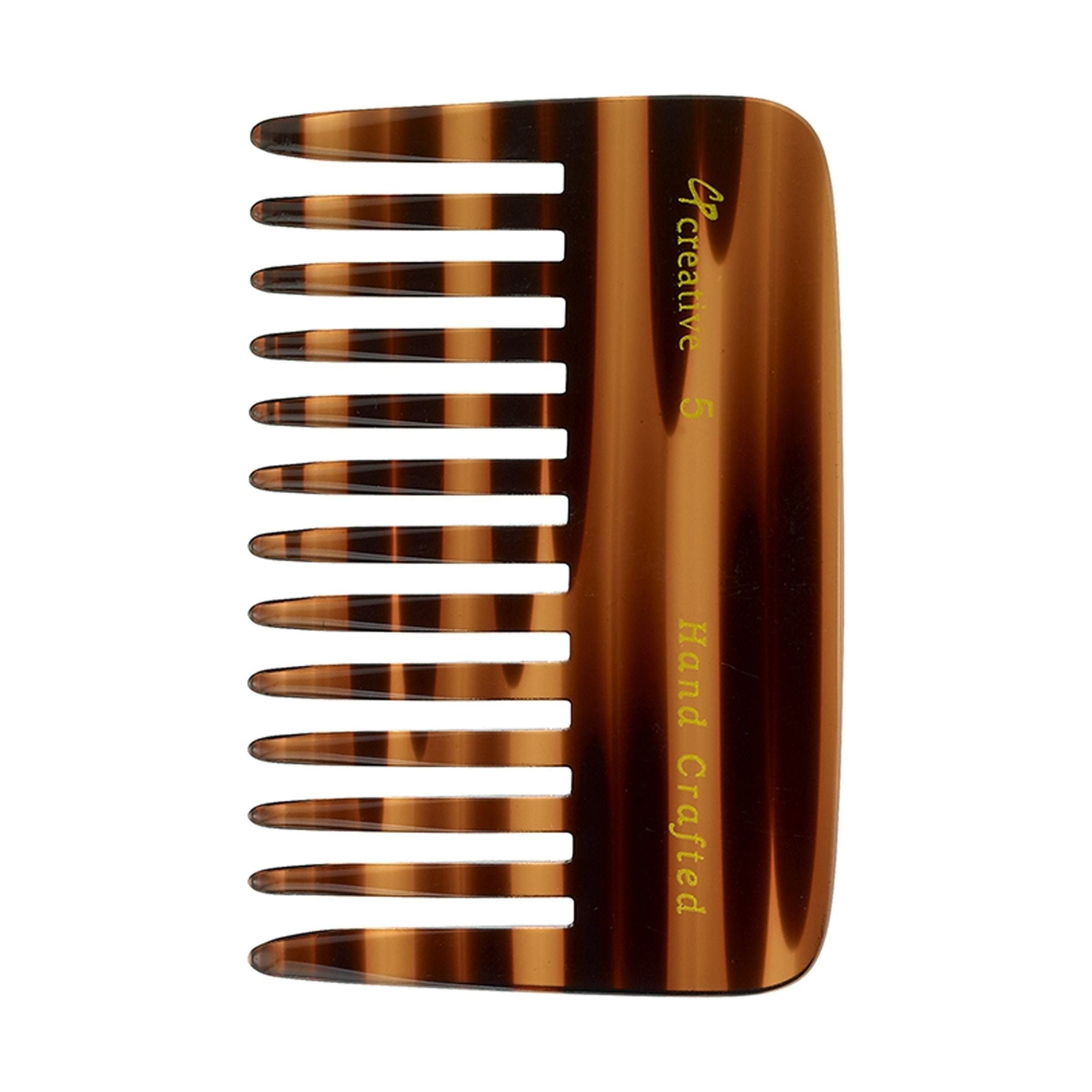 Creative C5 Wide Tooth 4 Inch Tortoise Hair Comb by Pasteur Pharmacy
