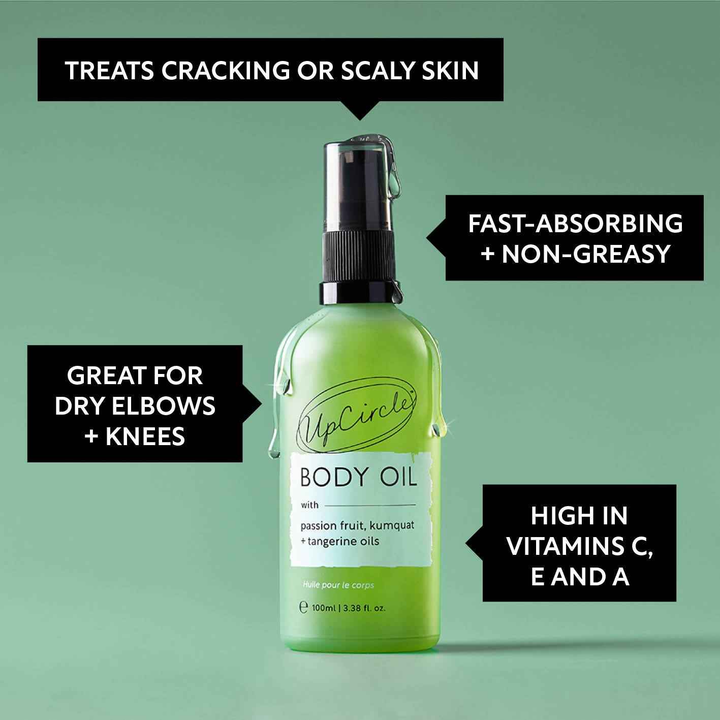 Body Oil with Passion Fruit Oil
