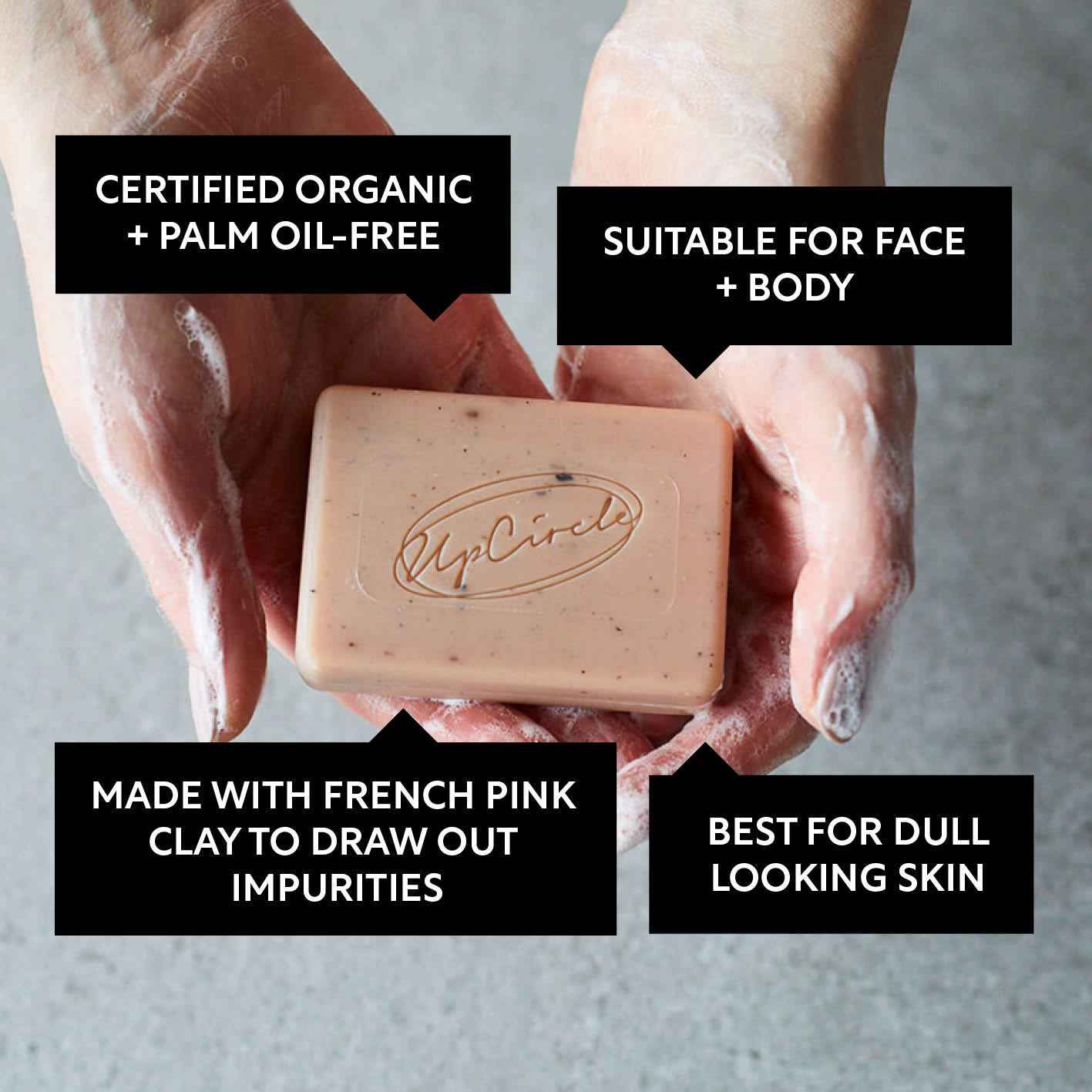 Cinnamon + Ginger Cleansing Bar by UpCircle