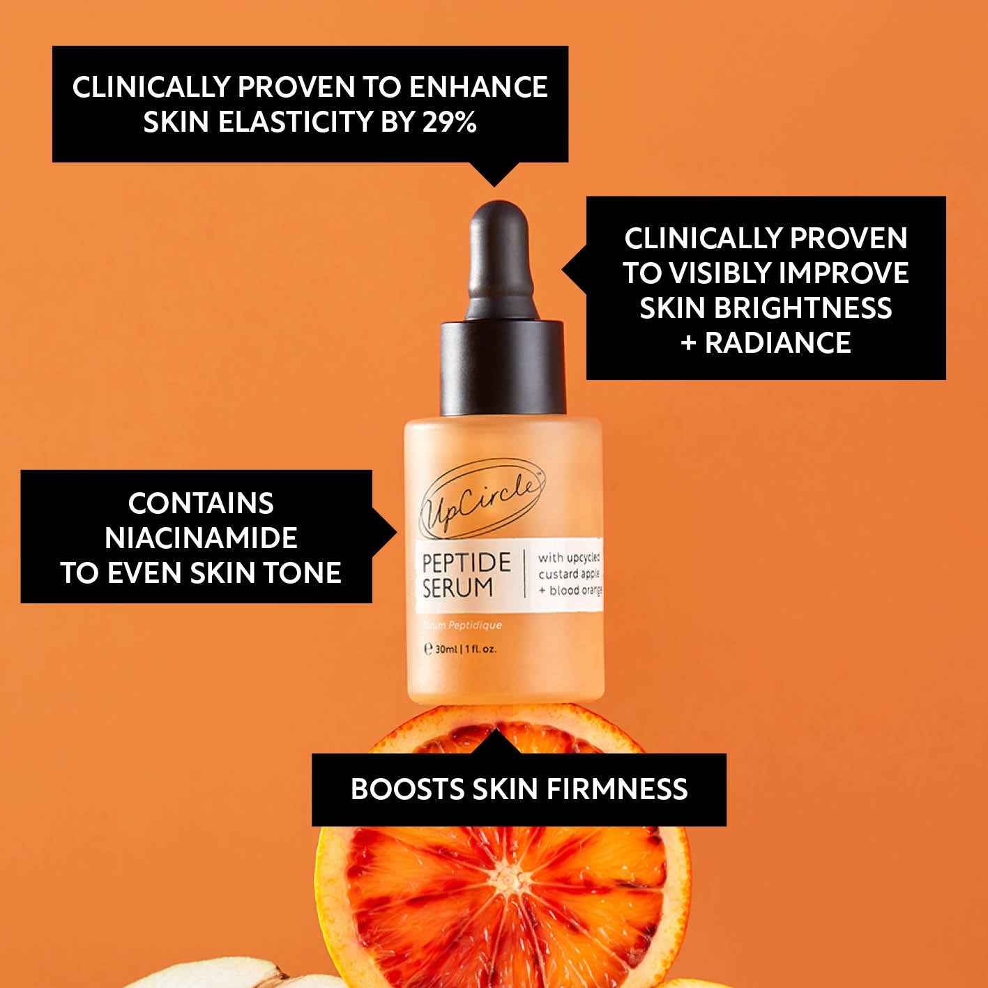 Peptide Serum with Custard Apple + Blood Orange - Travel Size