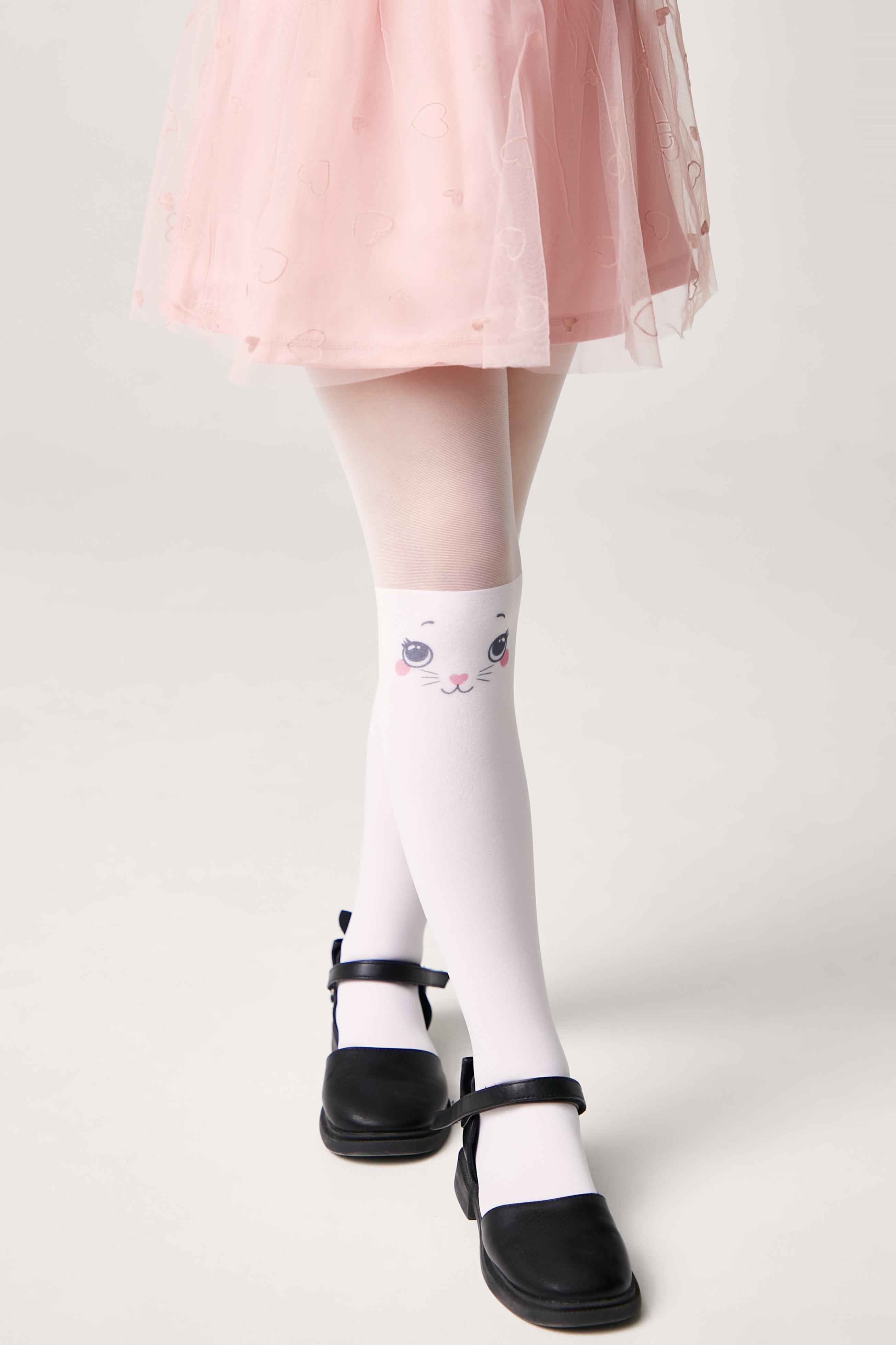Conte Tights for girls - Cat 50 Den - DestGlow
