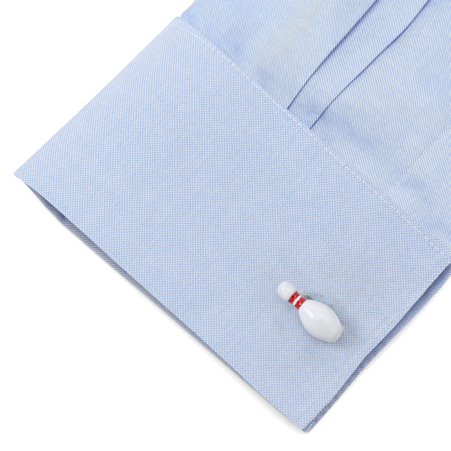 Bowling Pin & Ball 3D Cufflinks by Cufflinks.com