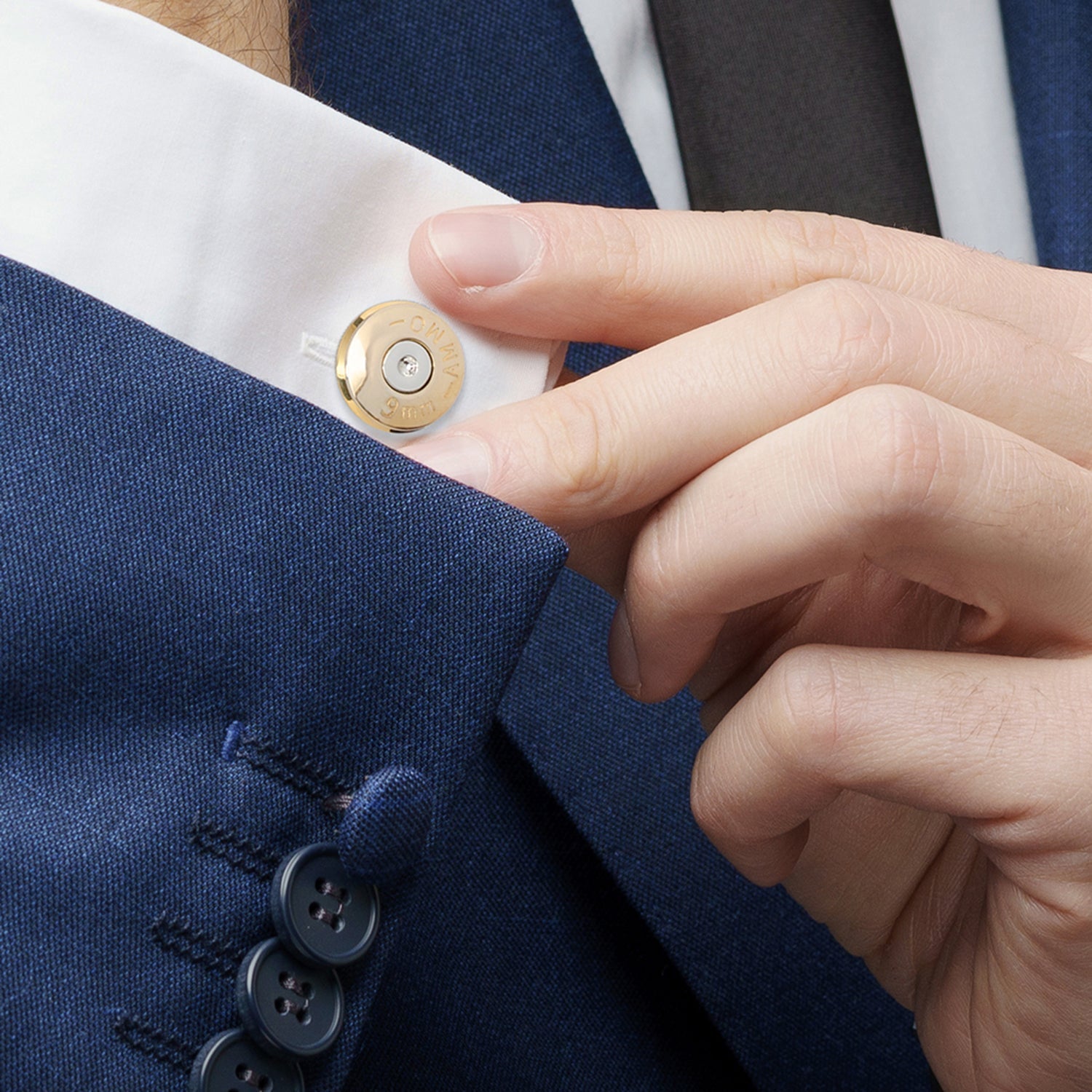 Bullet Cufflinks DestGlow