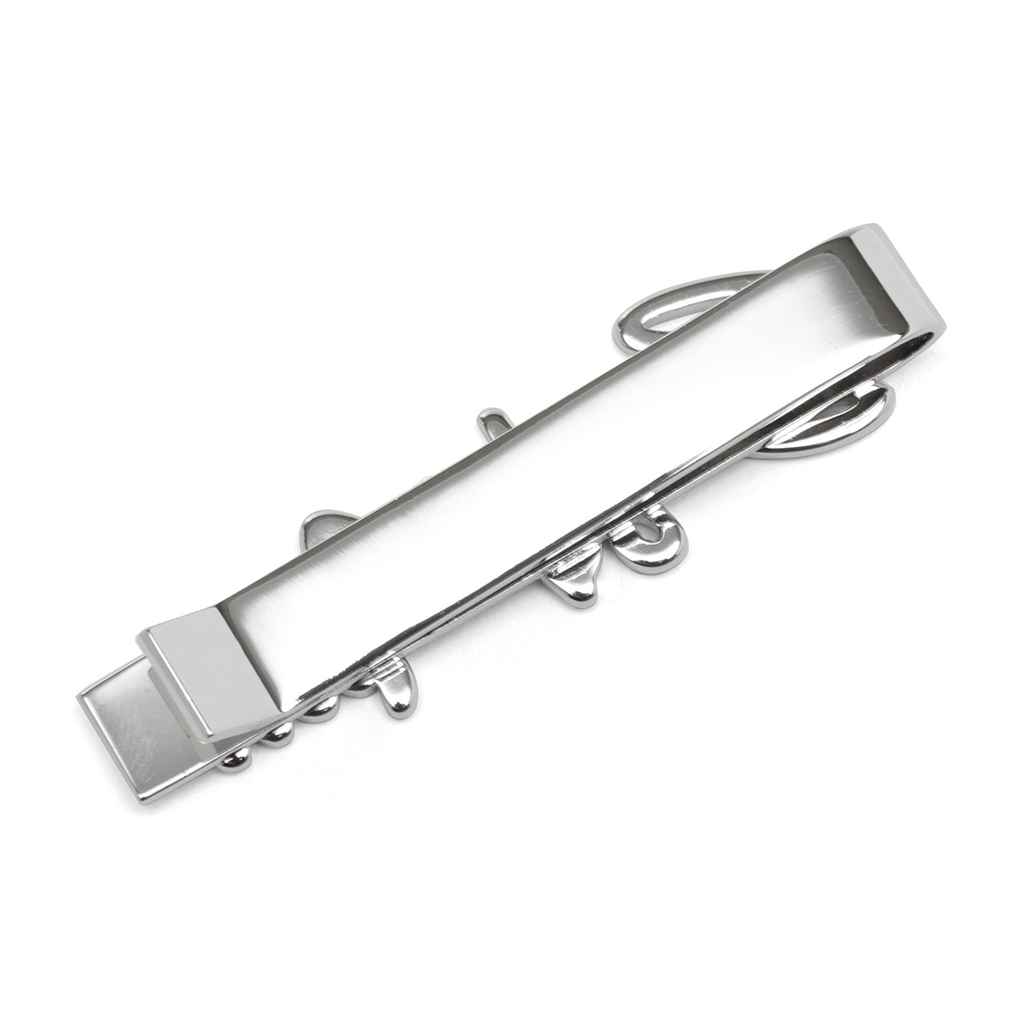 Best Man Silver Tie Bar by Cufflinks.com