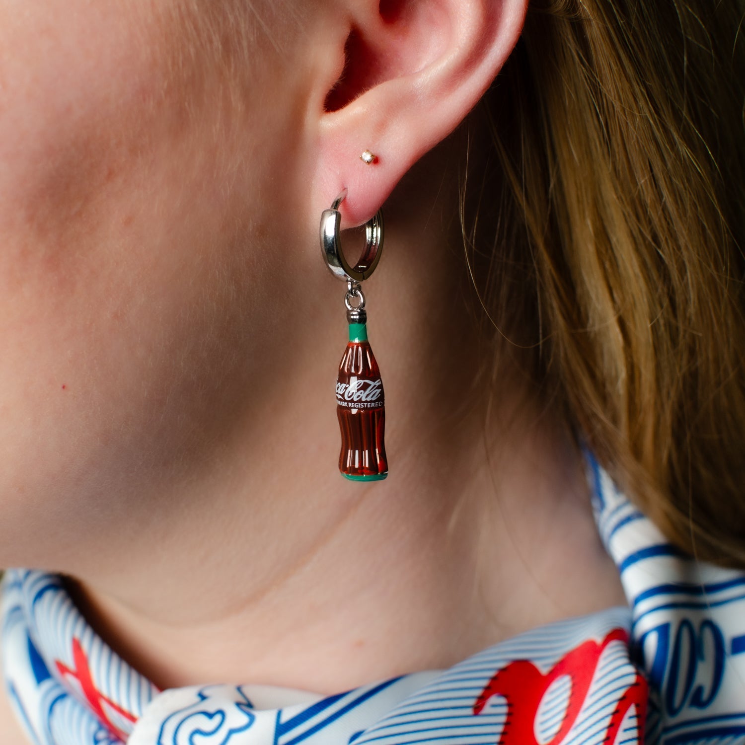 Coca-Cola® Bottle Dangle Earrings