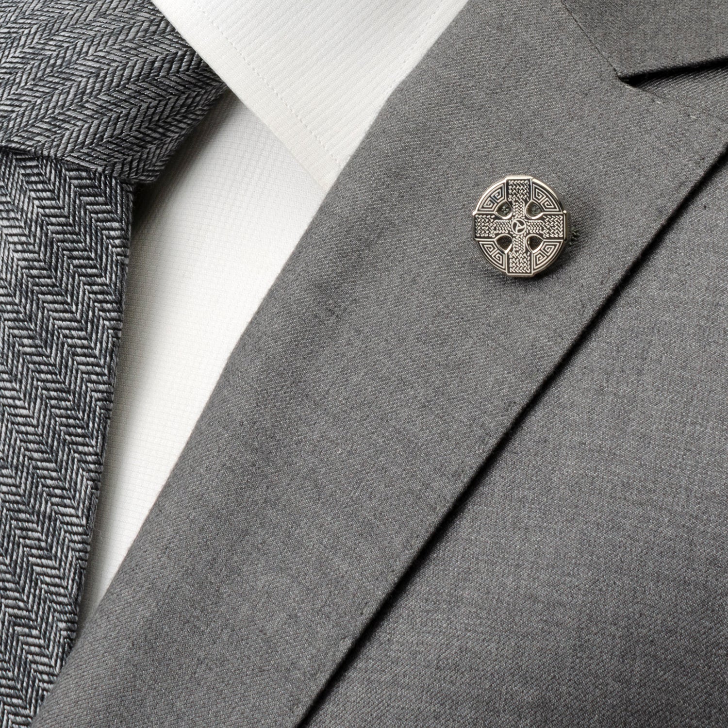 Celtic Cross Lapel Pin by Cufflinks.com
