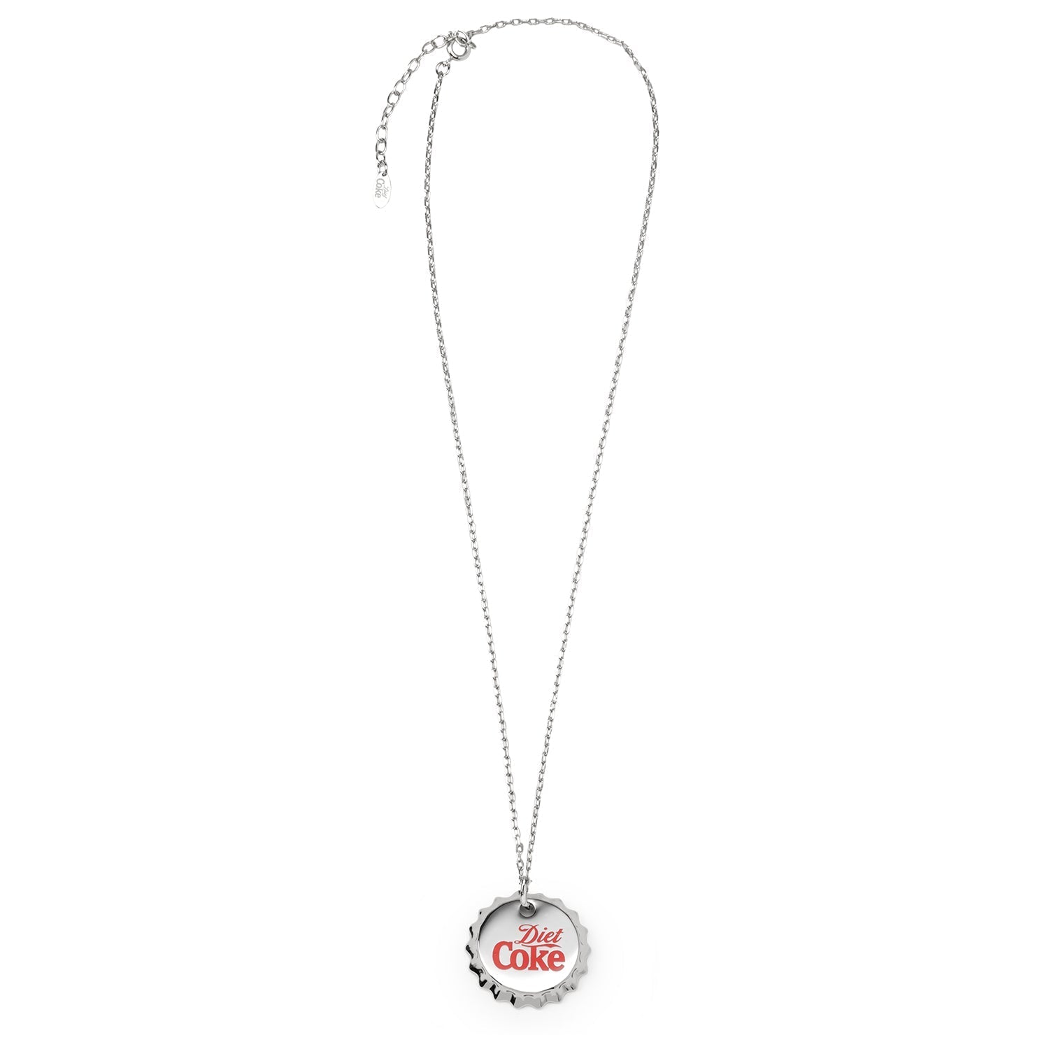 Diet Coke® Bottle Cap Red Necklace