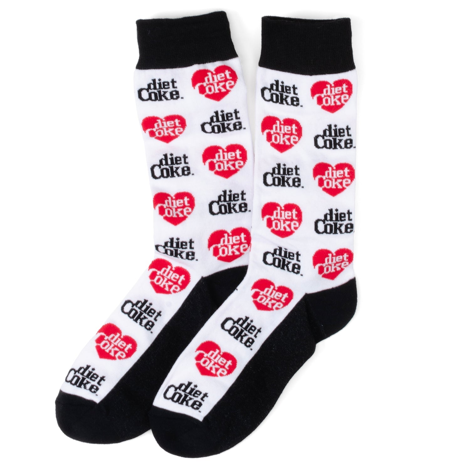 Diet Coke White Dress Socks by Cufflinks.com