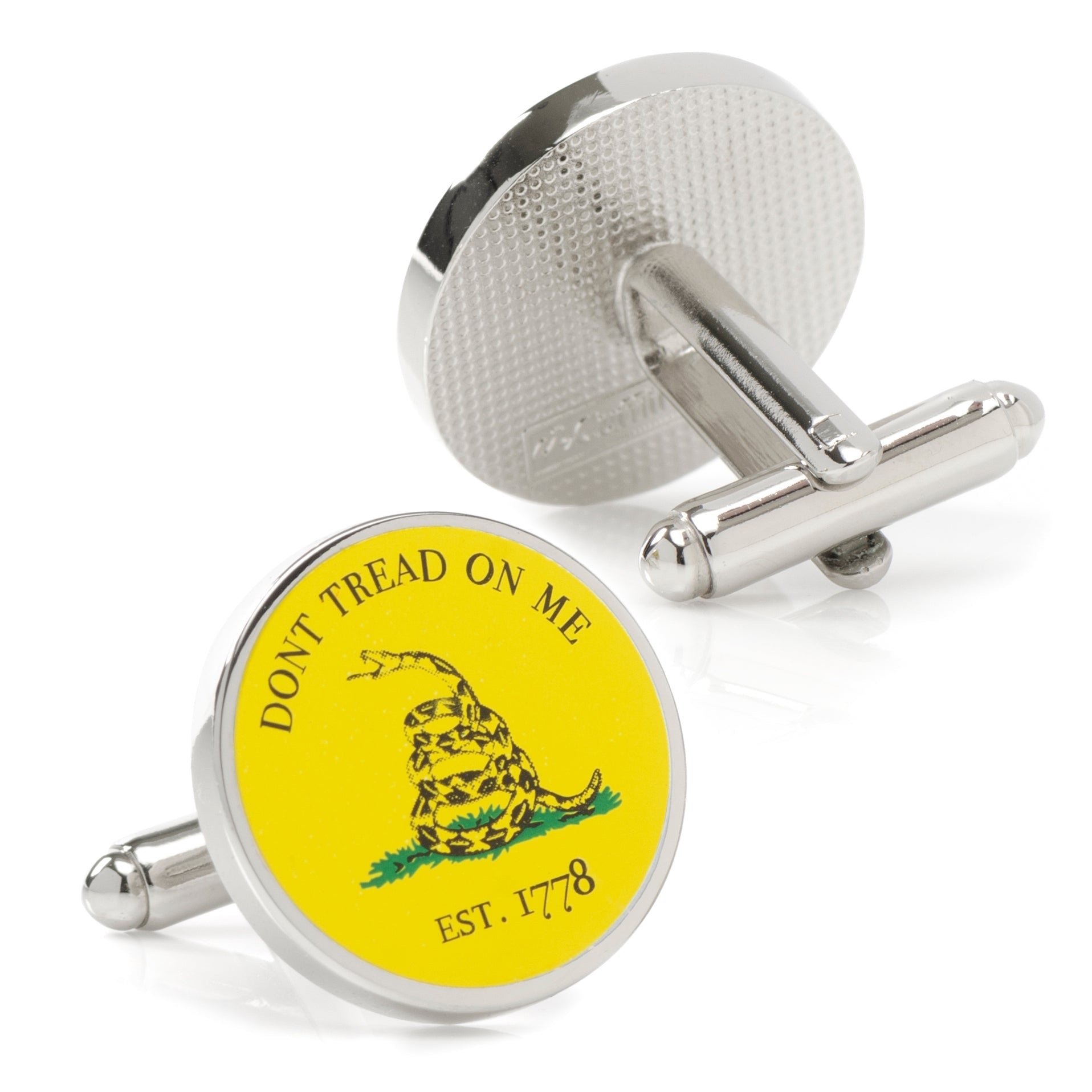 Gadsden Flag Cufflinks by Cufflinks.com