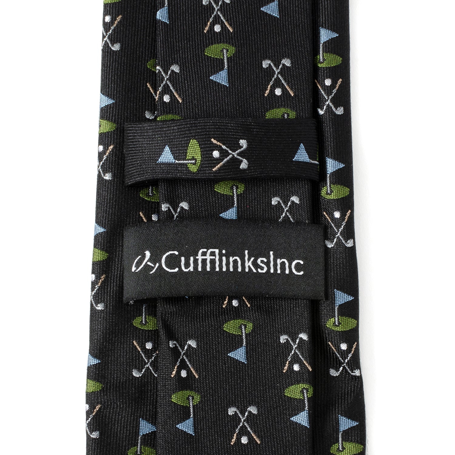 Golf Course Black Silk Men&