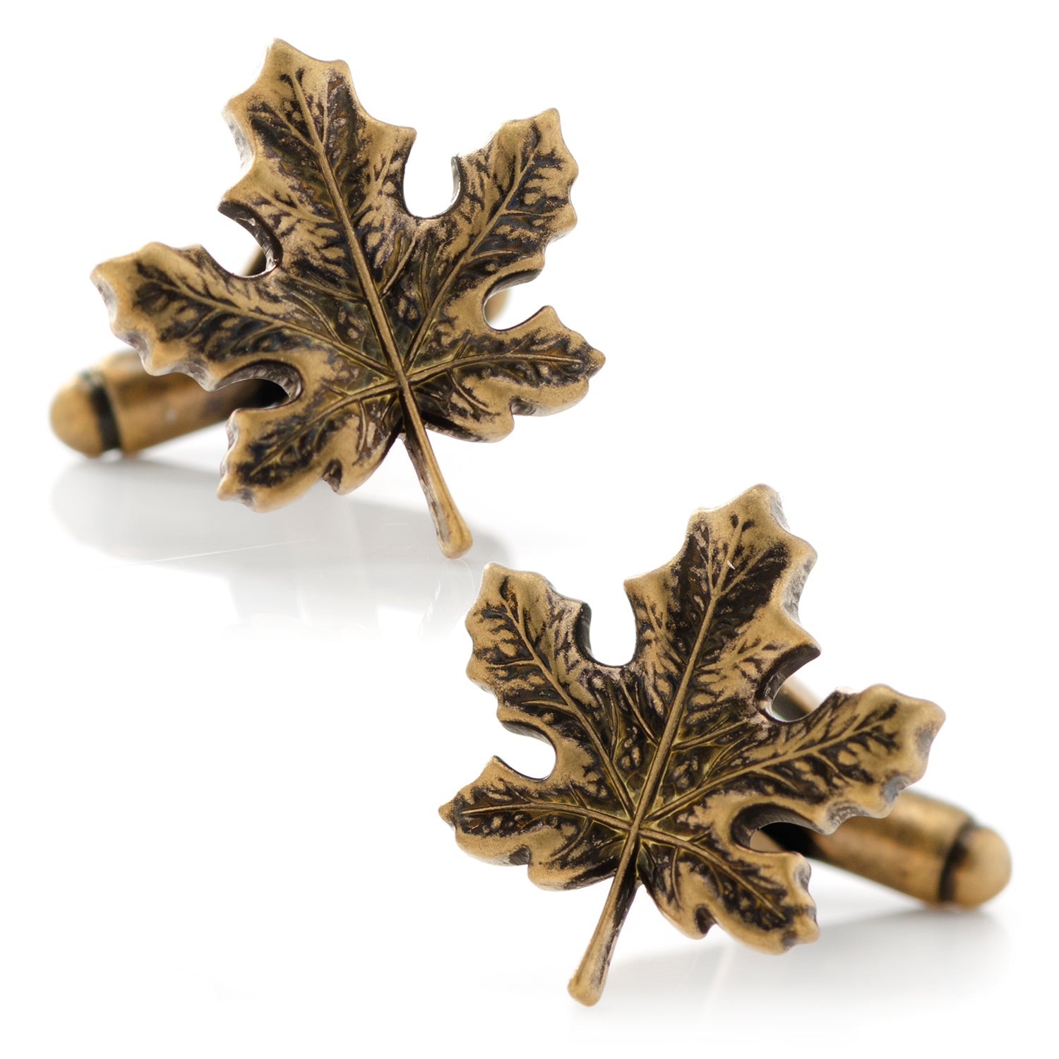 Maple Leaf 3D Cufflinks by Cufflinks.com