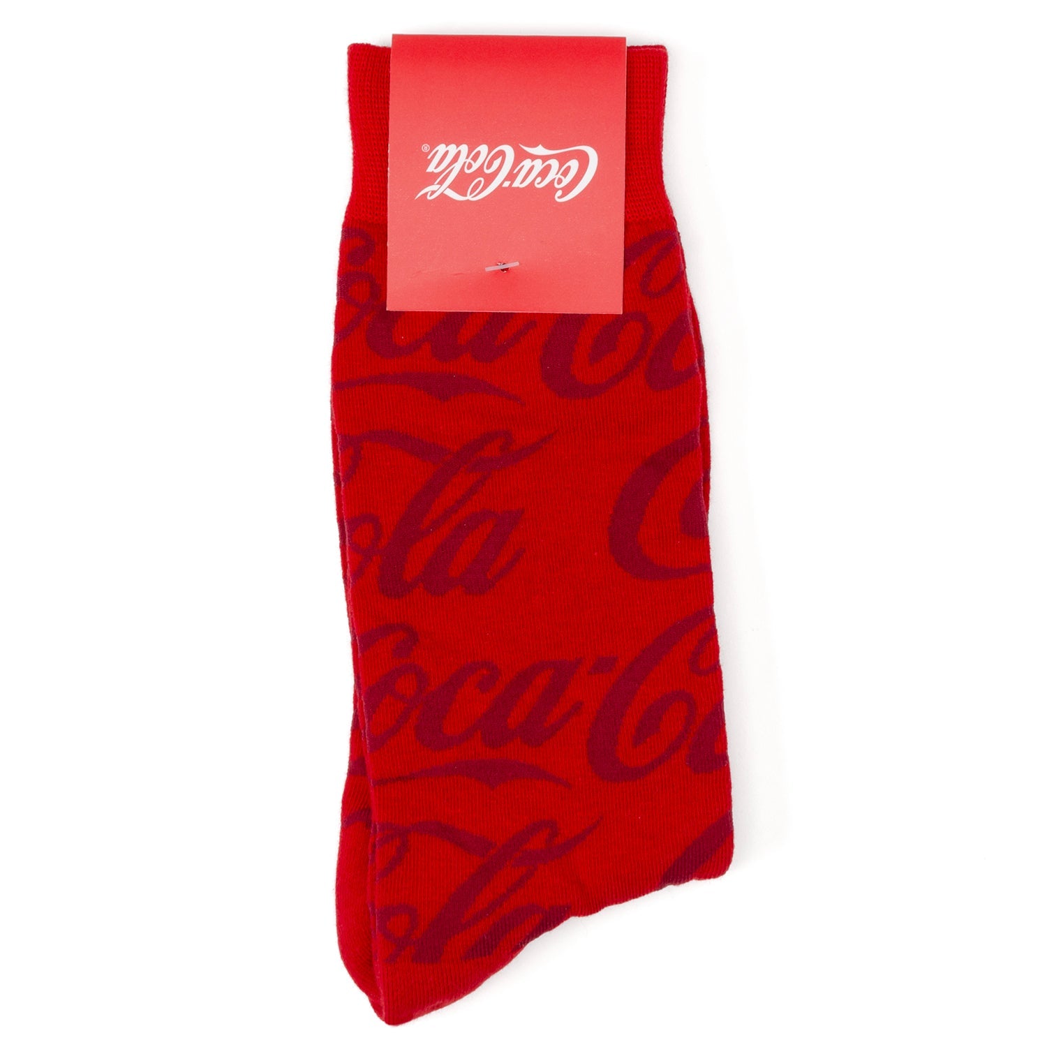 Coca-Cola Red Logo Dress Socks by Cufflinks.com
