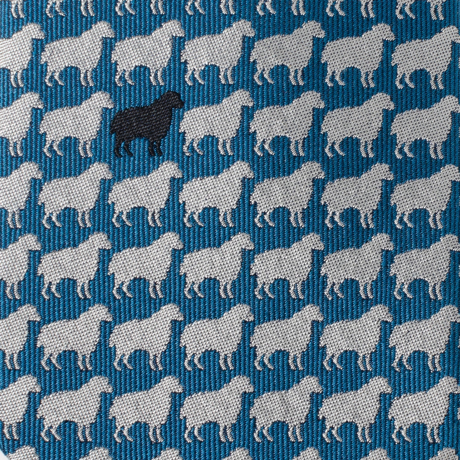 Black Sheep Blue Silk Men&