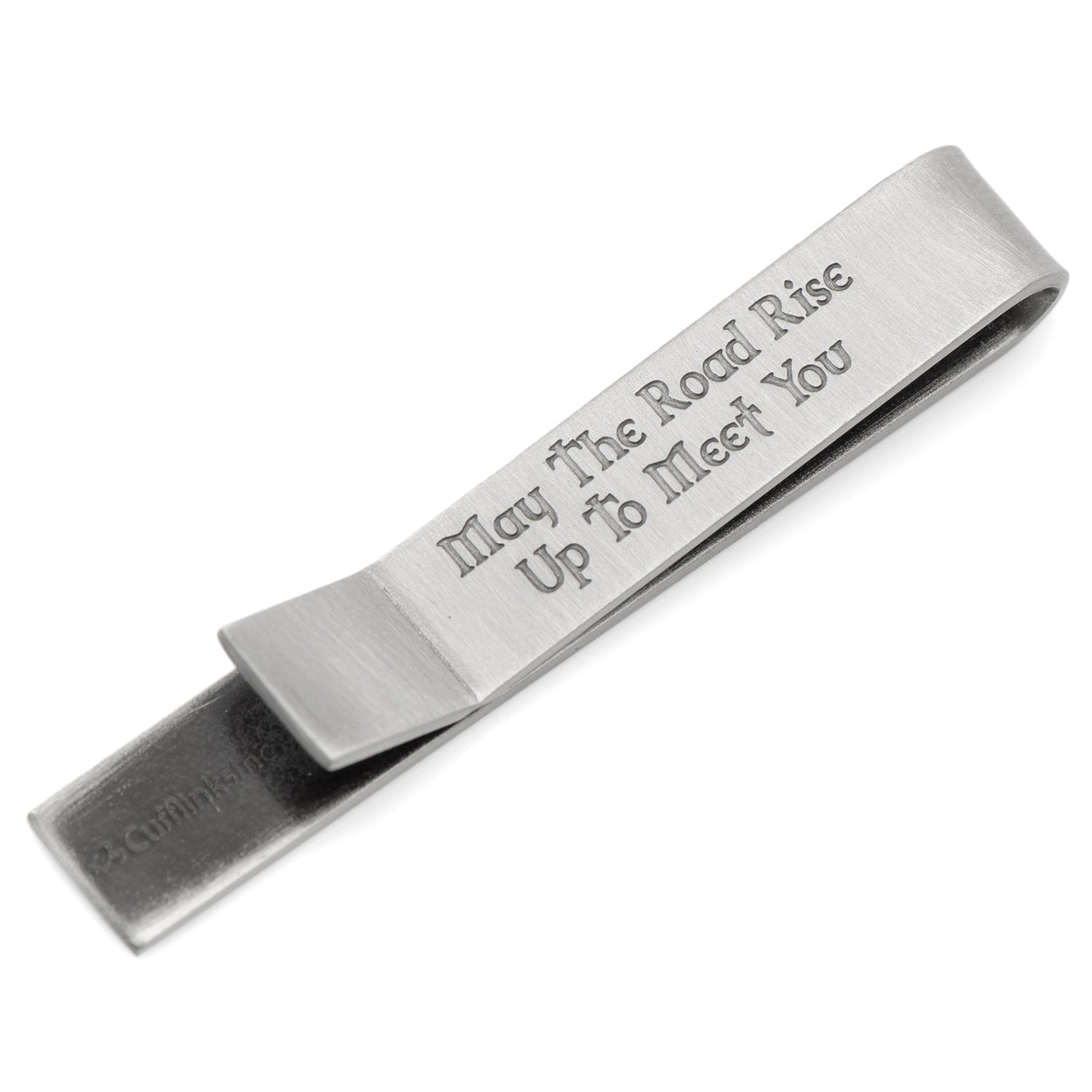 Shamrock Hidden Message Tie Bar by Cufflinks.com