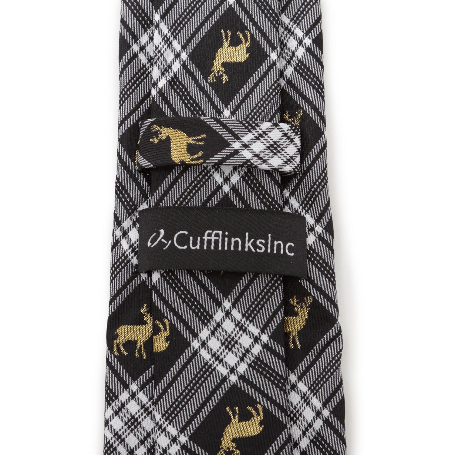 Black Plaid Stag Men&