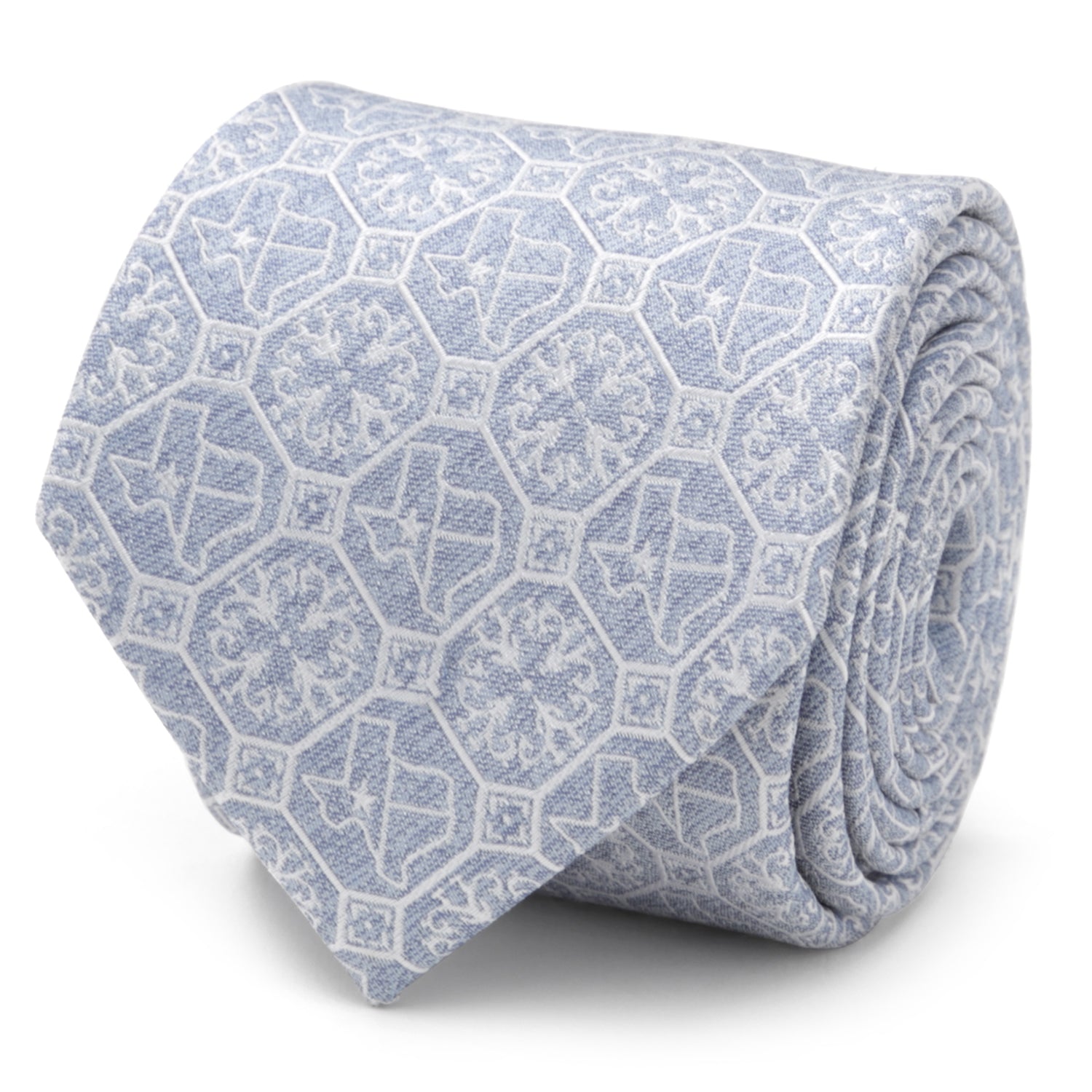 Texas State Denim Men’s Tie by Cufflinks.com