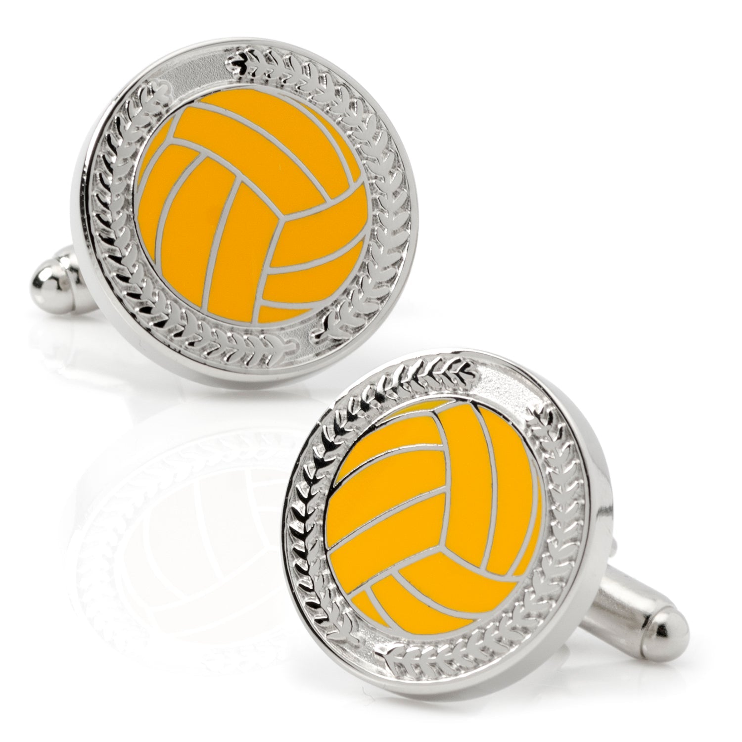 Water Polo Embossed Cufflinks by Cufflinks.com