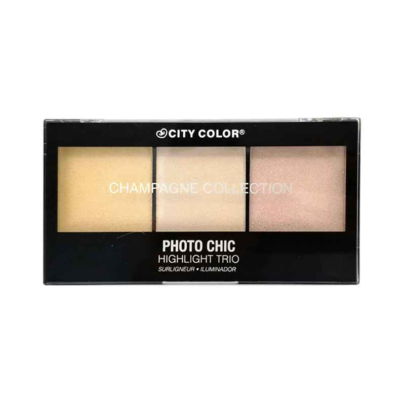 CITY COLOR Photo Chic Highlight Trio - Champagne