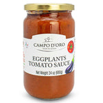 Campo D'Oro, Tomato with Eggplants Sauce 24 oz