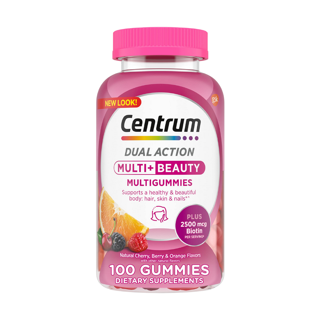 Centrum Women Multivitamin Gummies (100 Gummies) DestGlow
