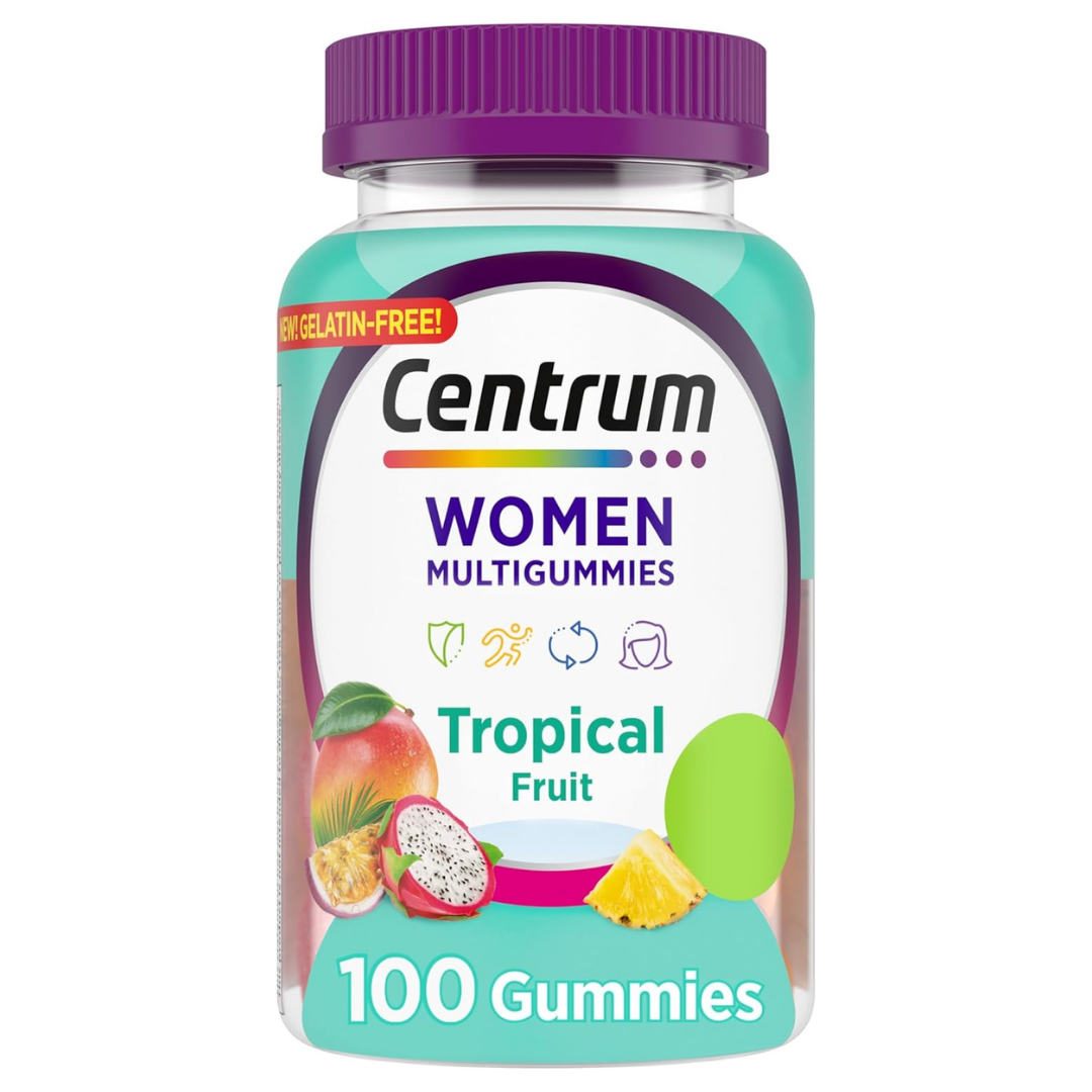 Centrum Women Tropical Punch Multivitamin Gummies (100 count) DestGlow