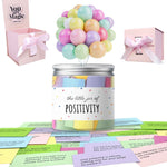 Positivity Jar with Uplifting Quotes | Gift Box