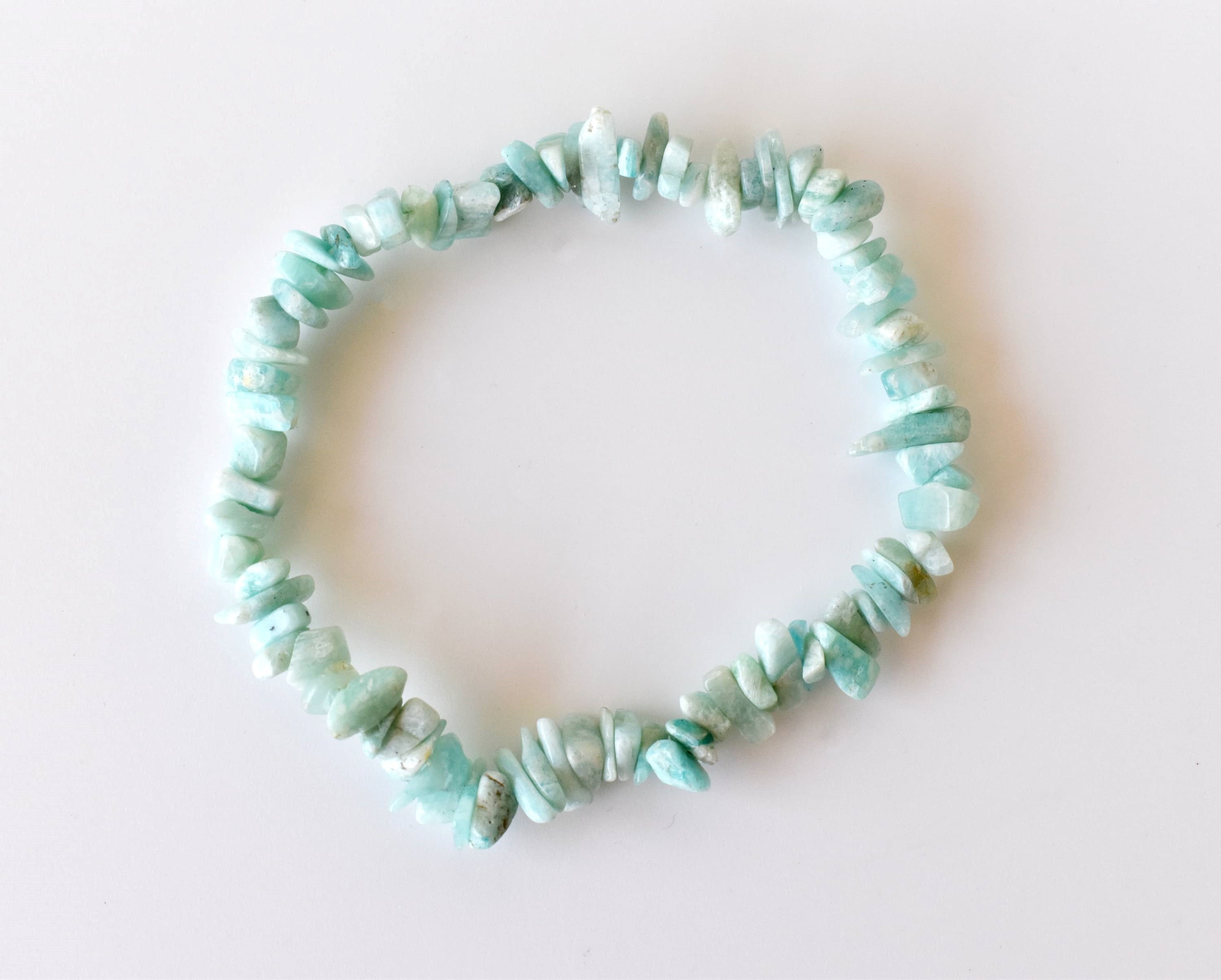 Amazonite Chip Bracelet(Communication and Adventures) DestGlow