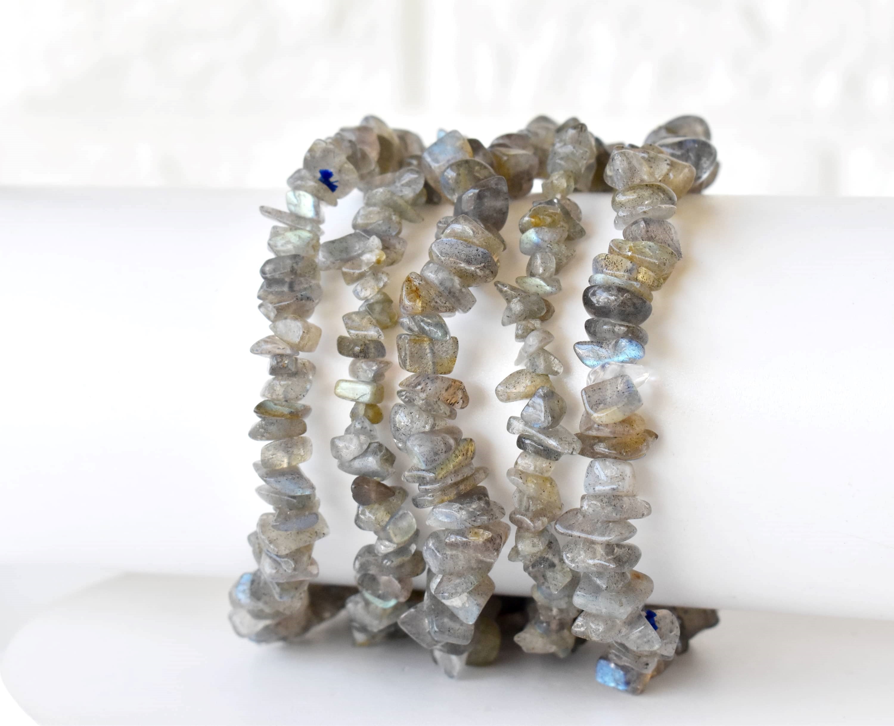 Labradorite Chip Bracelet (Expanded Awareness and Transformation ) DestGlow