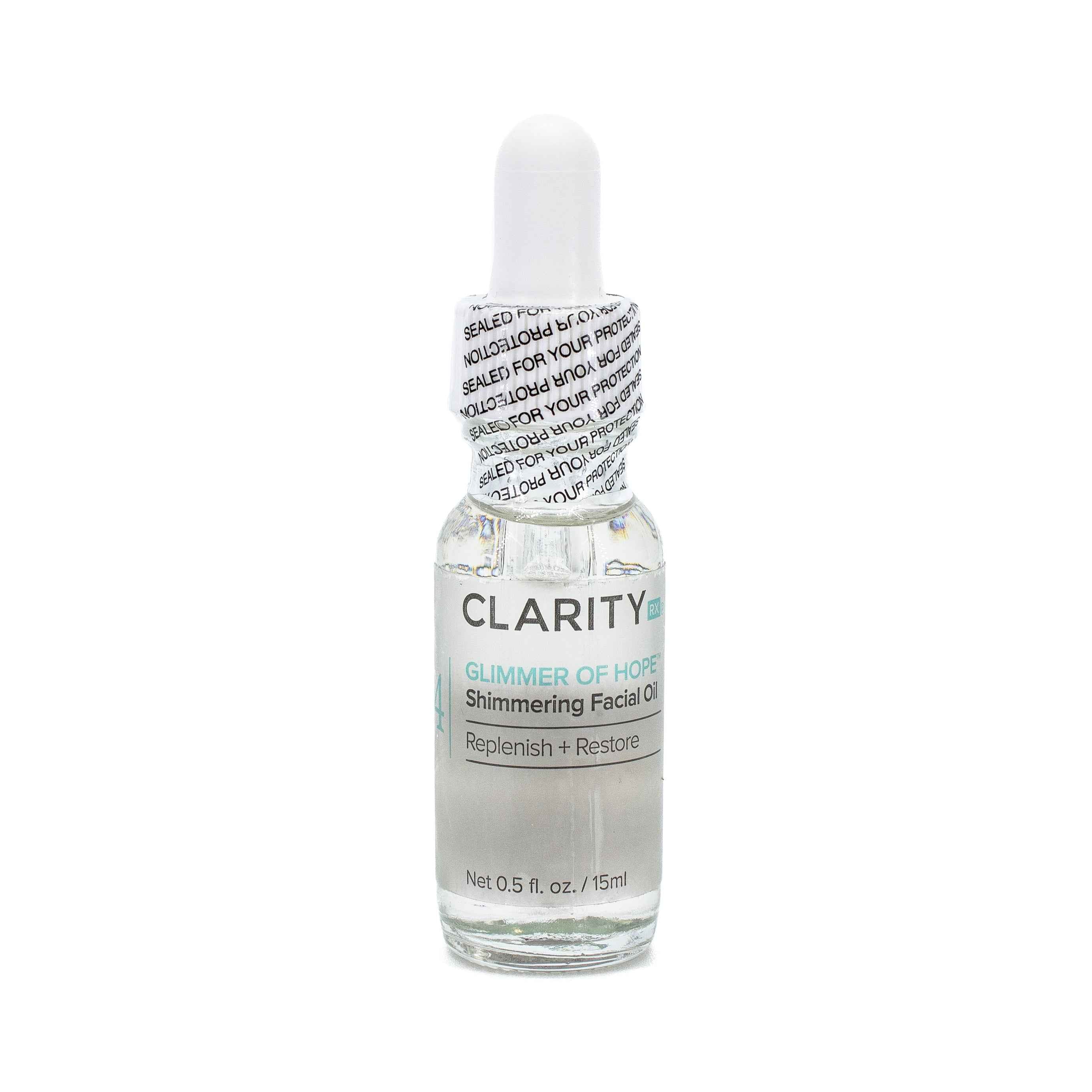 CLARITY RX Glimmer Of Hope Shimmering Facial Oil 0.5oz - Missing Box by This is Beauty US