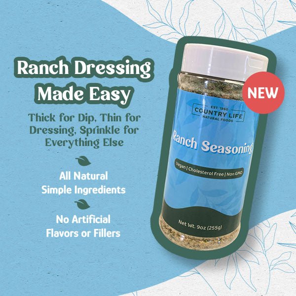 Ranch Seasoning, Vegan by Country Life Natural Foods