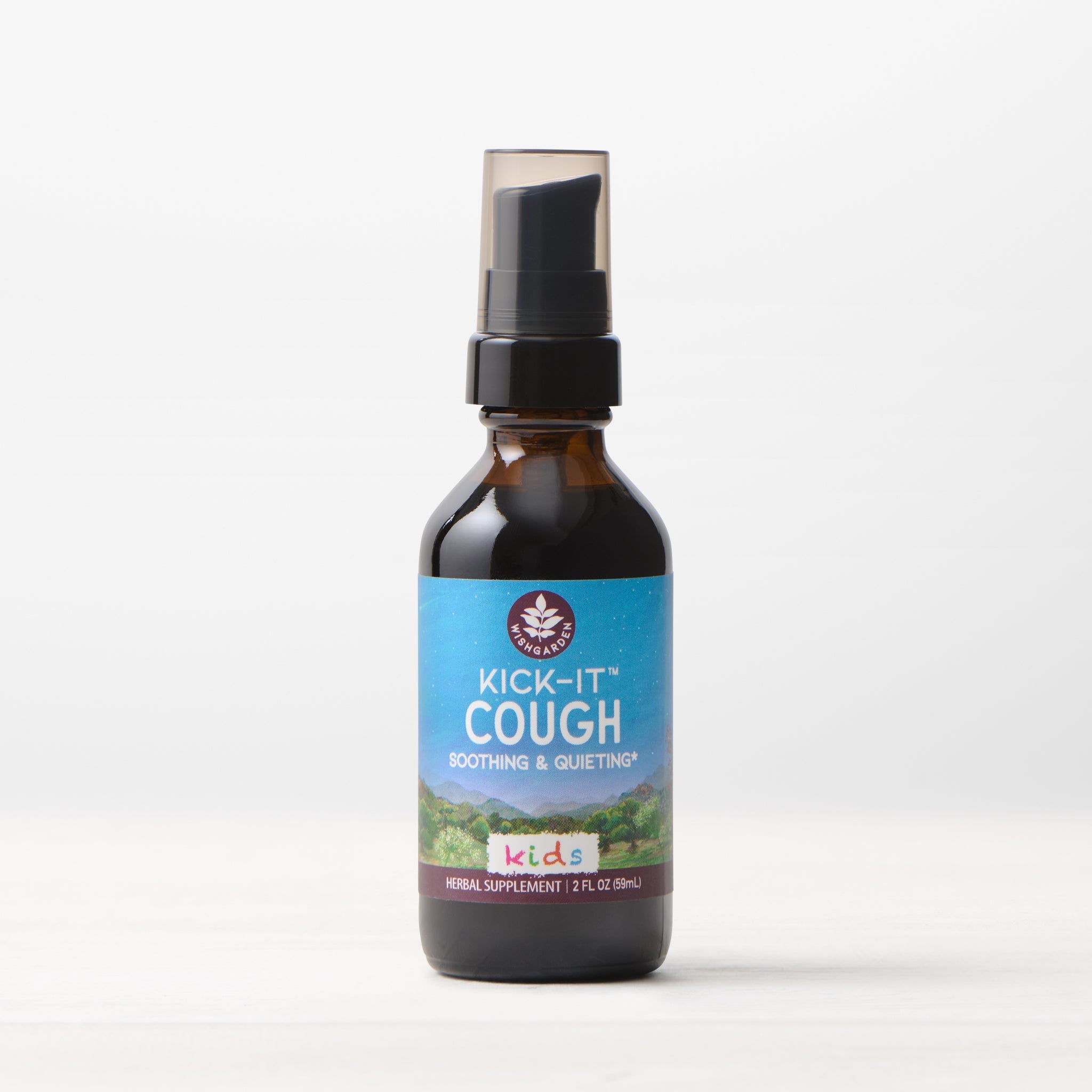 Kick-It Cough, Soothing & Quieting For Kids by WishGarden Herbs