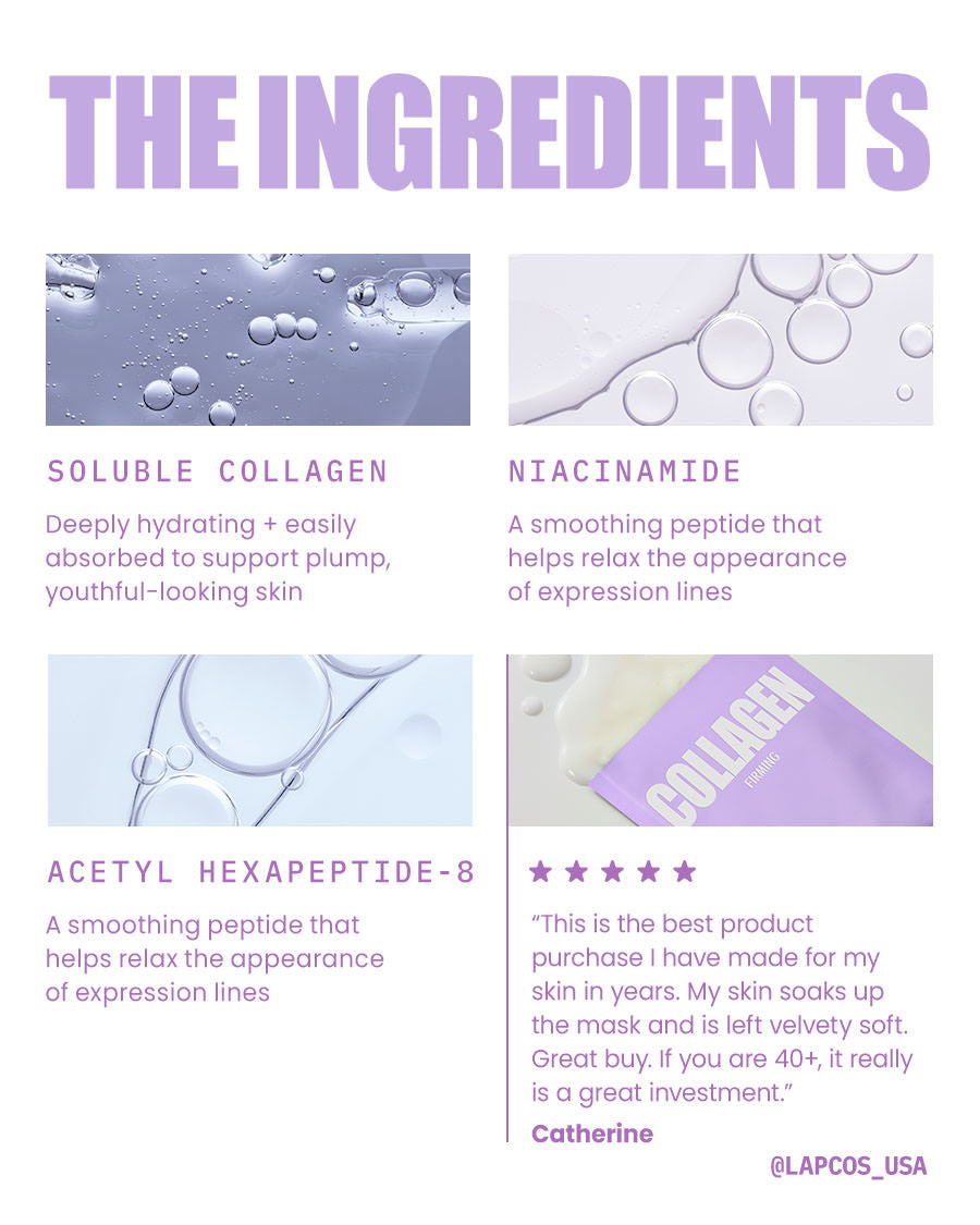 Daily Collagen Firming Facial Skin Mask DestGlow