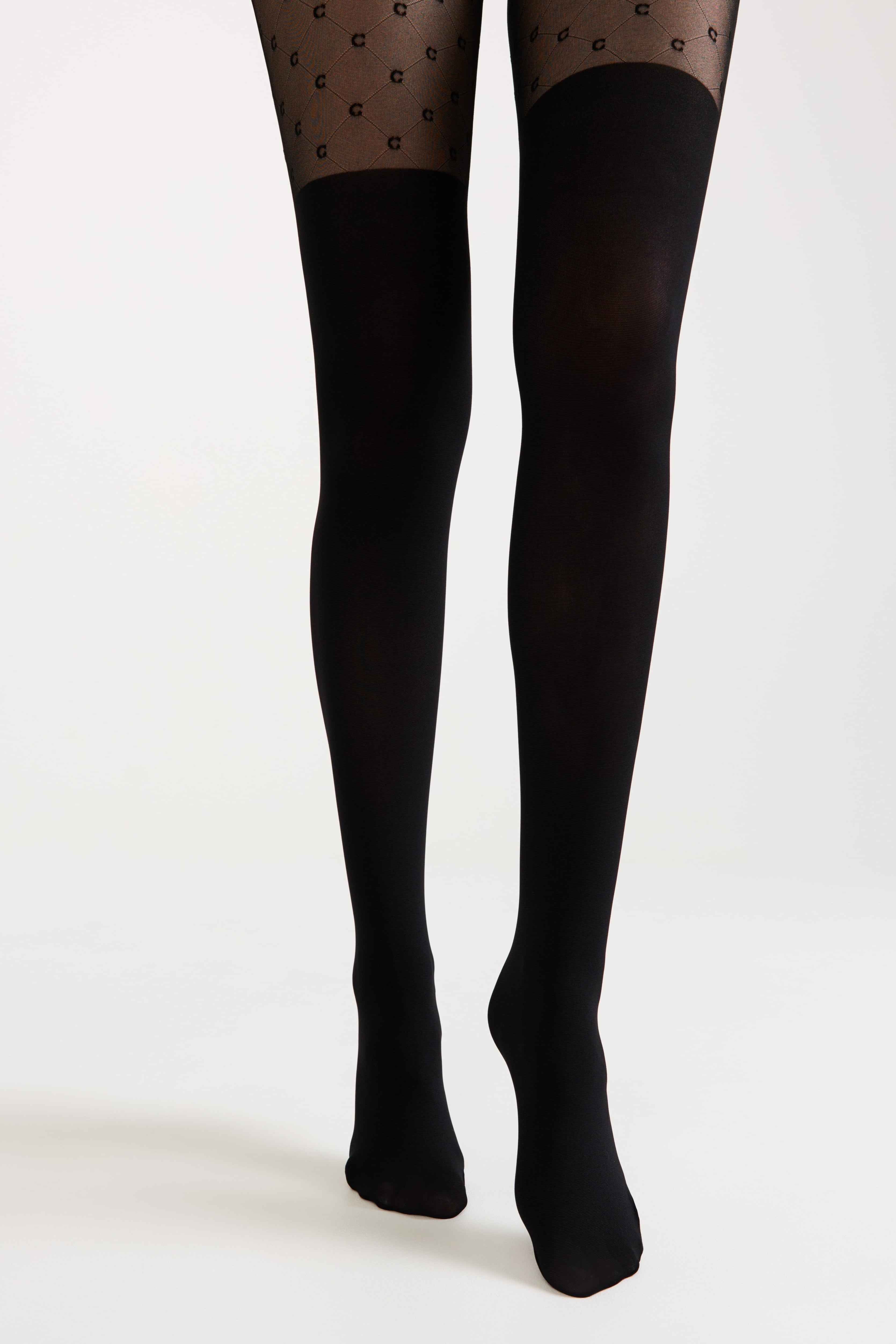 Fantasy Tights Conte Couture - Imitation Overknees