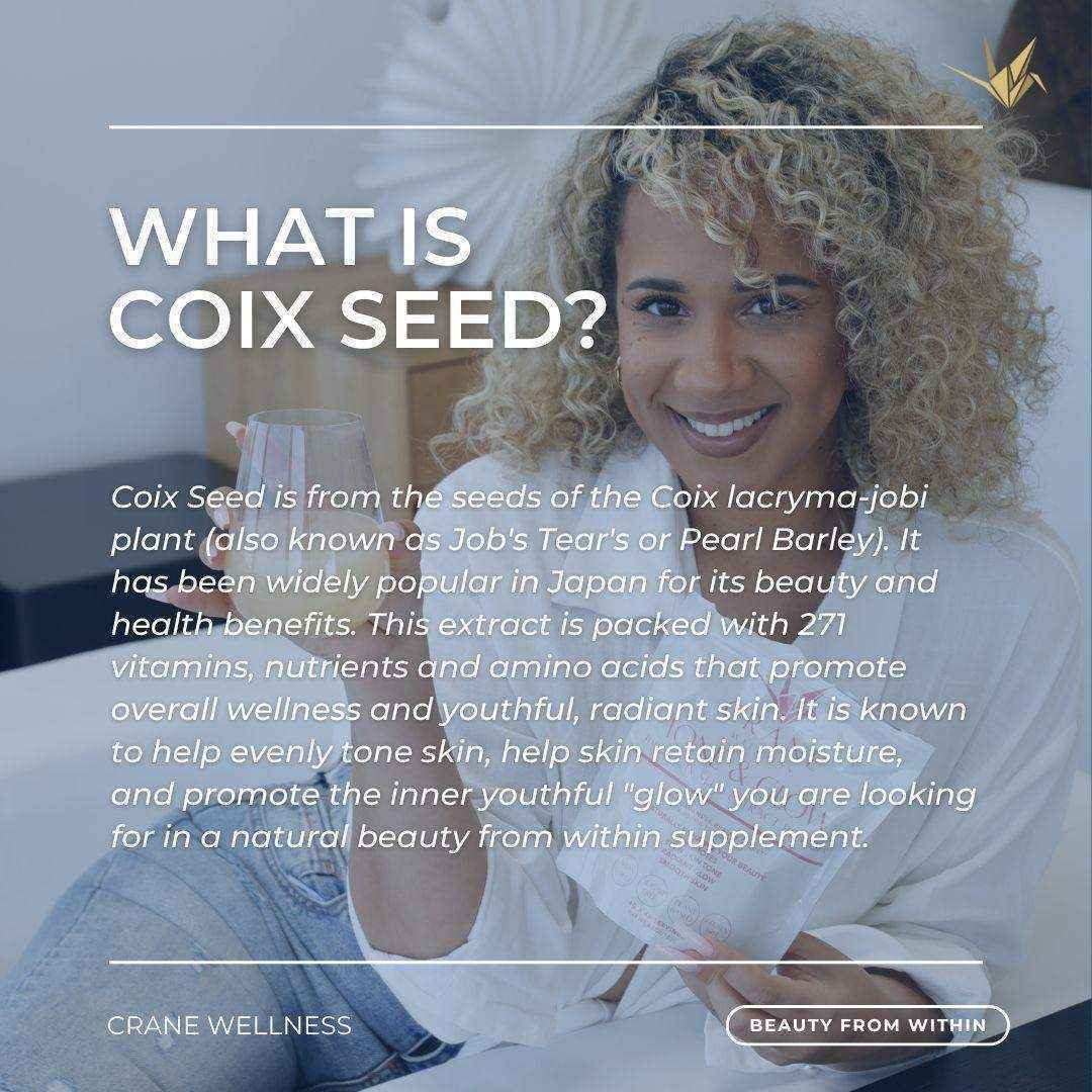 Tone and Glow Coix Seed Extract Powder by Crane Wellness