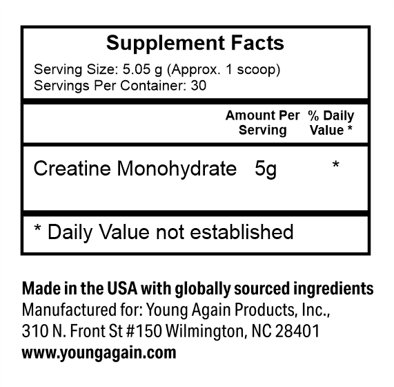 Creatine by Young Again