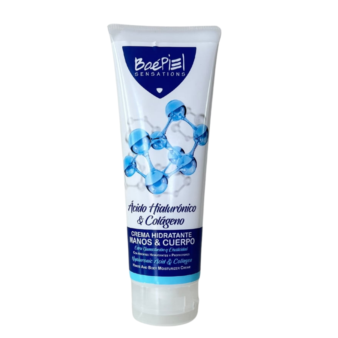 Boé Piel Hyaluronic Acid & Collagen Hand & Body Moisturizing Cream DestGlow