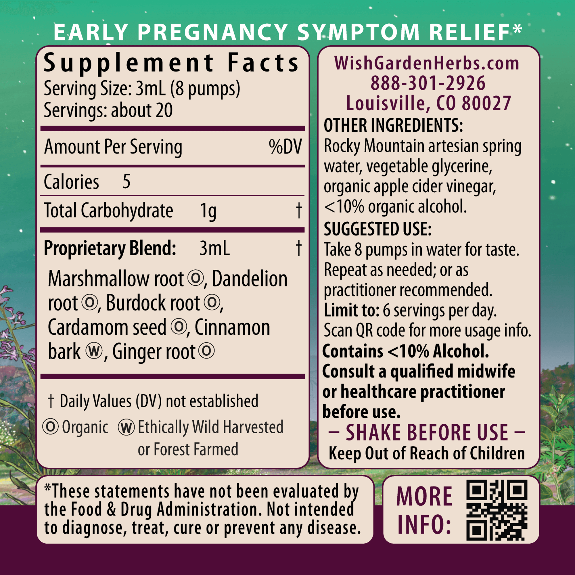 Morning Sickness, Nausea Relief DestGlow
