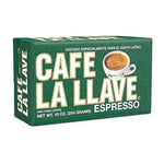 Cafe La Llave Dark Roast Ground Espresso Coffee – 10 oz Brick, Cuban-Style Bold Flavor