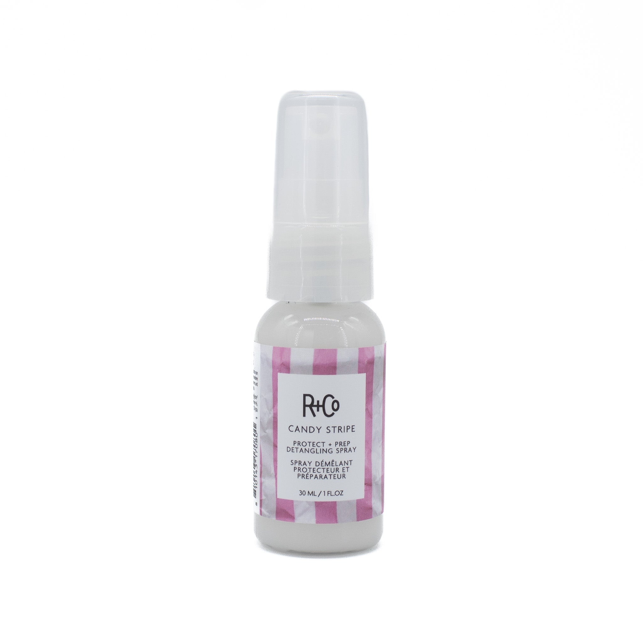 R+Co Candy Stripe Protect + Prep Detangling Spray 1oz - New by This is Beauty US