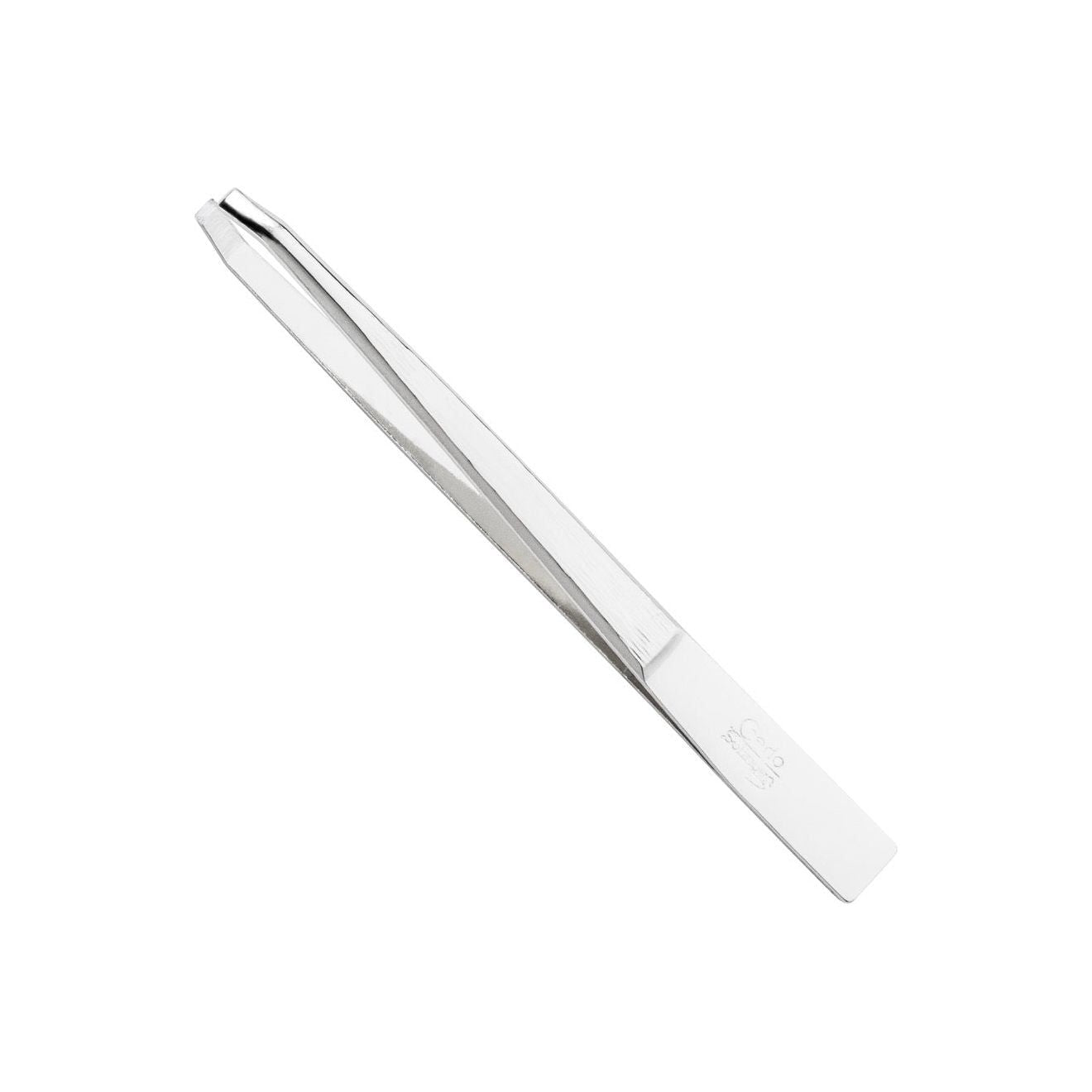 Credo Tweezers 3 Rounded Tip Matt Chromium - 16 Oz by Pasteur Pharmacy