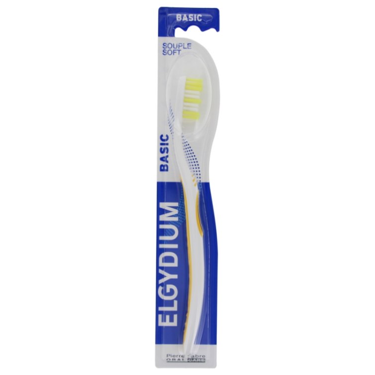 Elgydium Basic Soft Toothbrush - Yellow by Pasteur Pharmacy