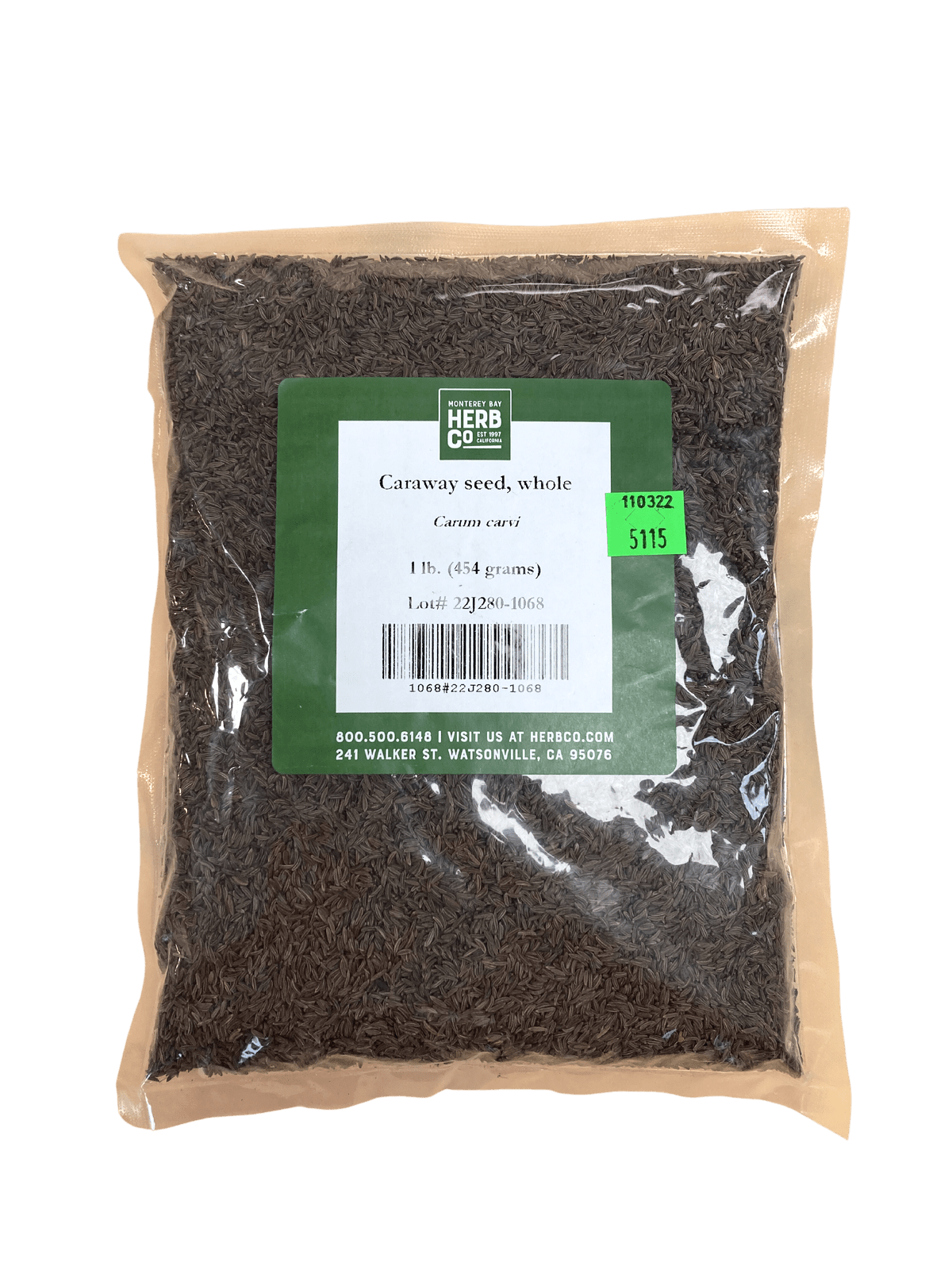 Caraway Seeds, Whole by Country Life Natural Foods