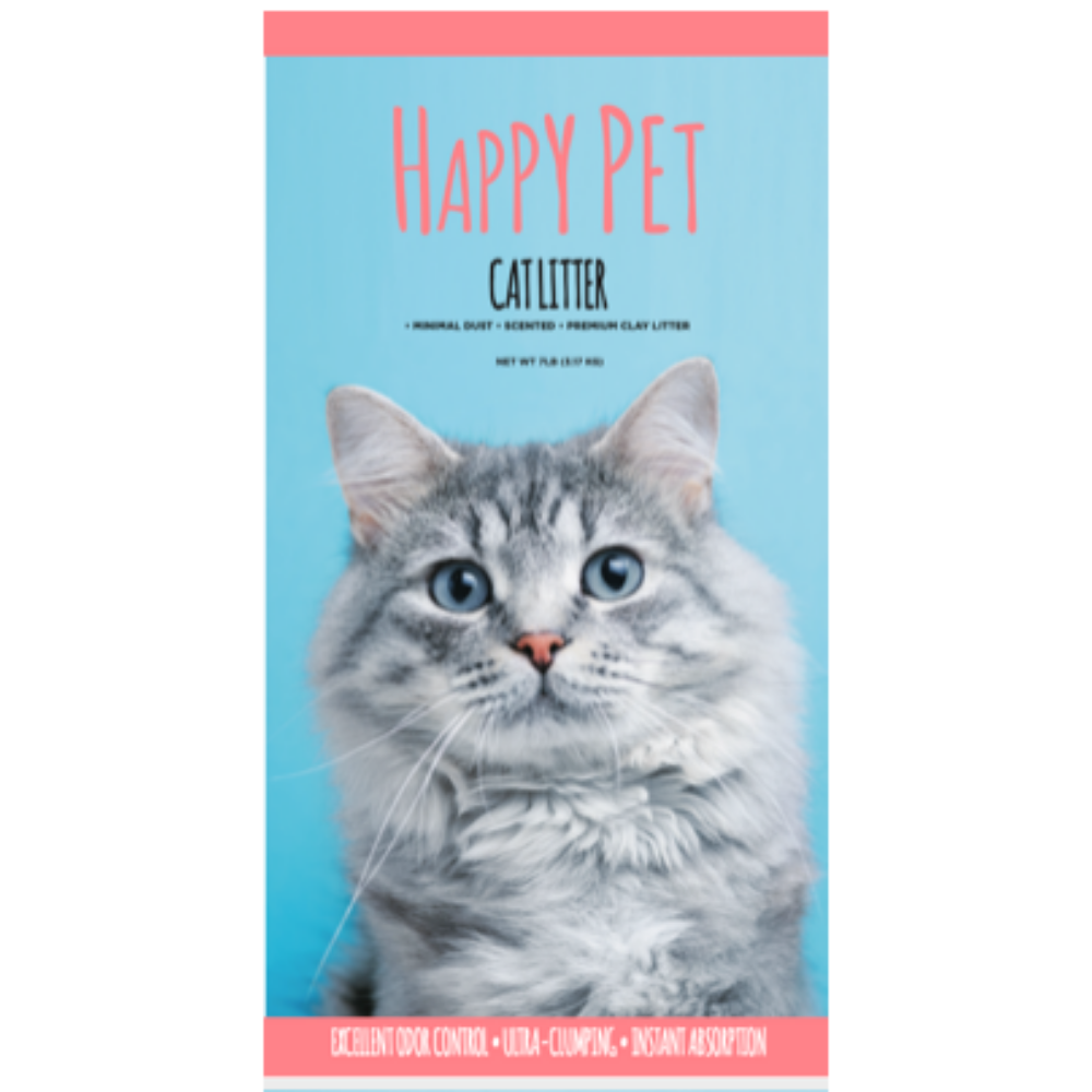 Happy Pet Cat Litter (7 lb) DestGlow