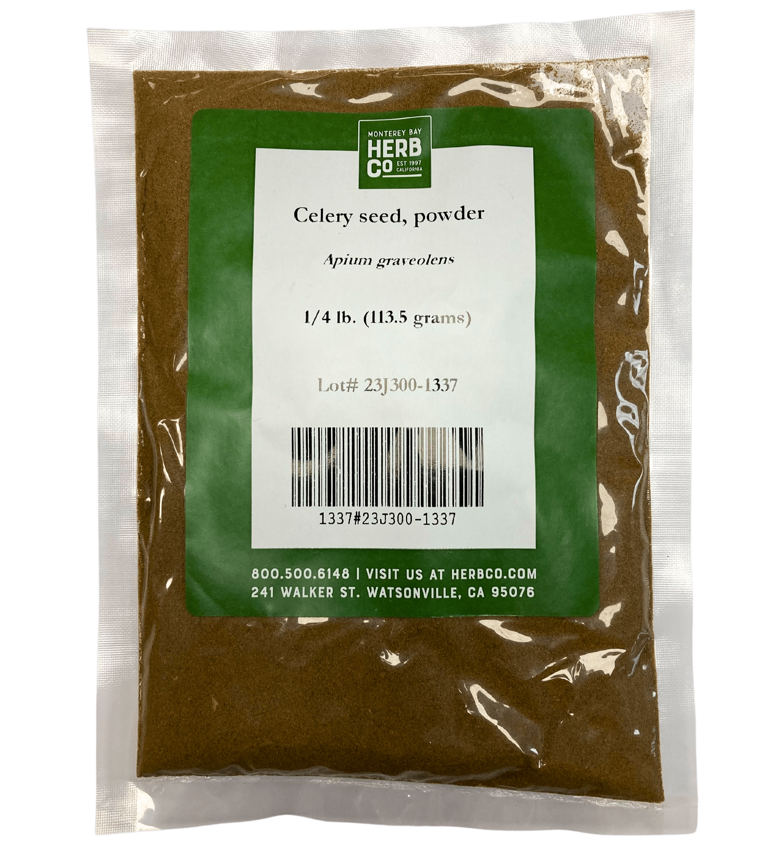 Celery Seed, Ground by Country Life Natural Foods