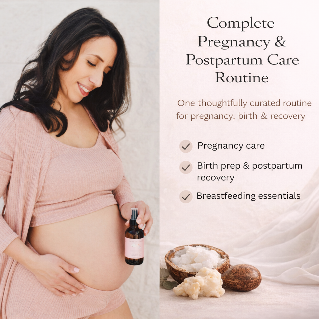 Complete Pregnancy & Postpartum Care Routine by Irene Organics