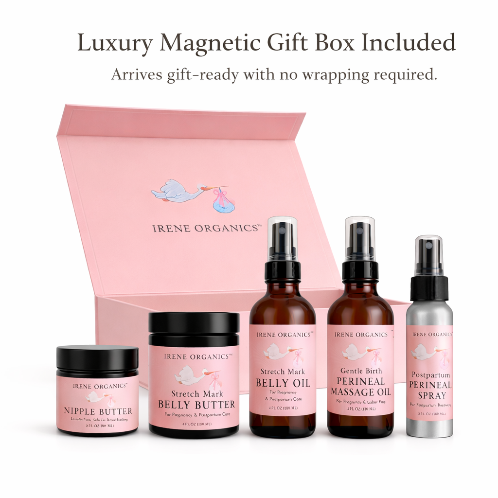 Complete Pregnancy & Postpartum Care Routine by Irene Organics