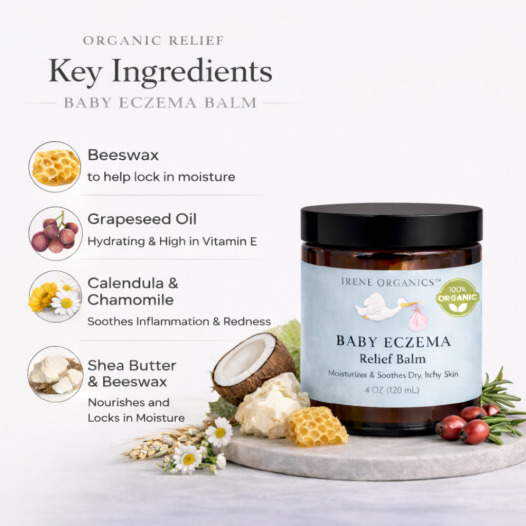 Baby Eczema Relief Balm by Irene Organics