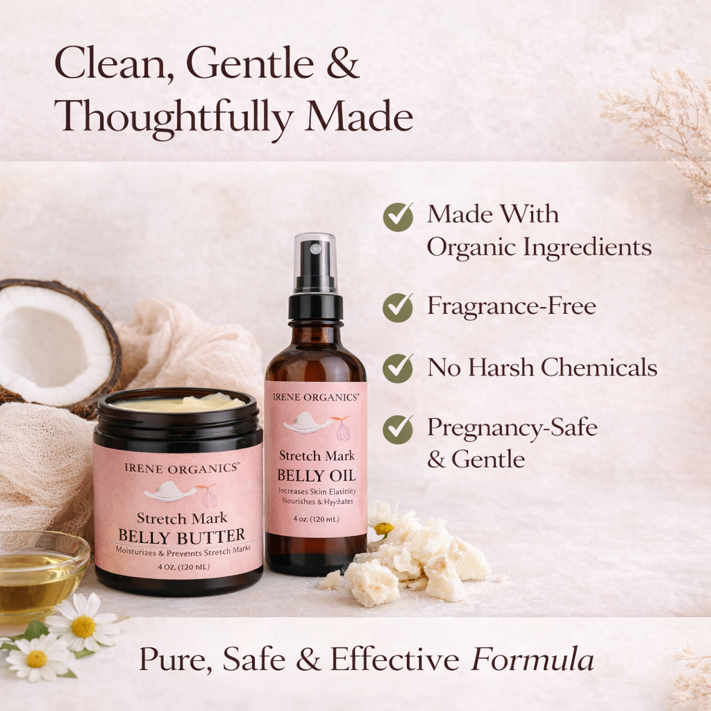Belly Care Routine Bundle by Irene Organics